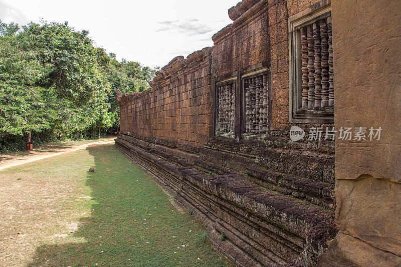 柬埔寨:Banteay Samré吴哥建筑群中的寺庙